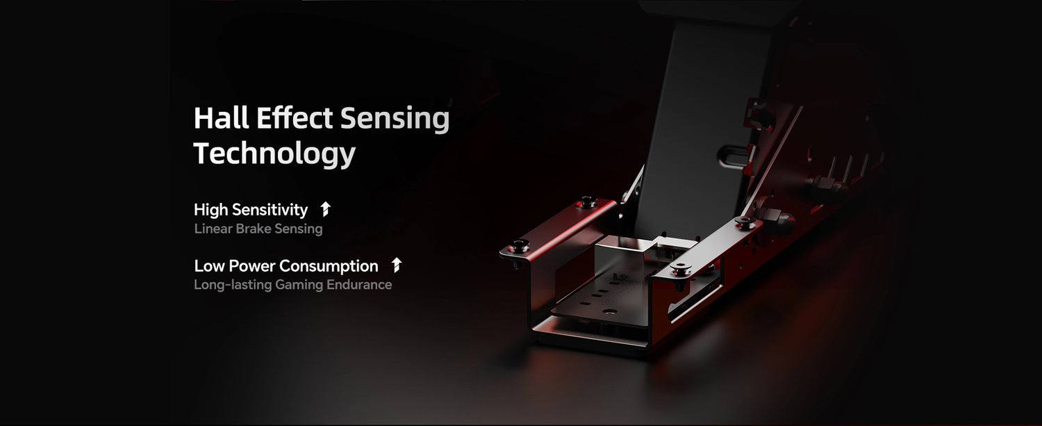 PXN PD HM Foot Pedal for Gaming with Hall Effect Sensing Technology