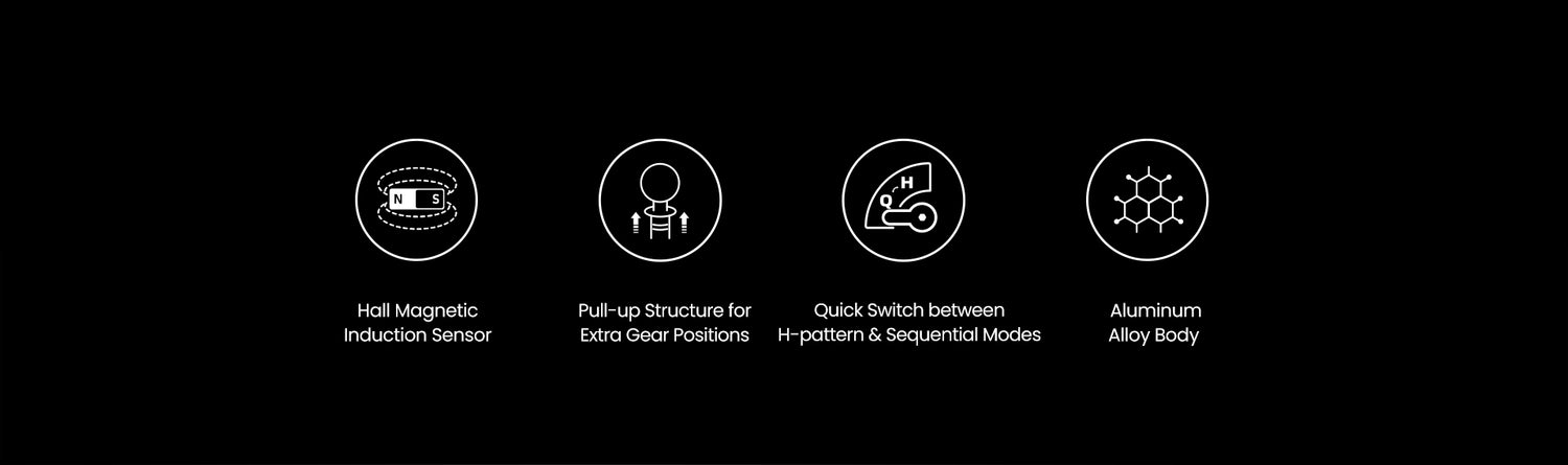 PXN SF SH Sim Racing Sequential Shifter Key Features