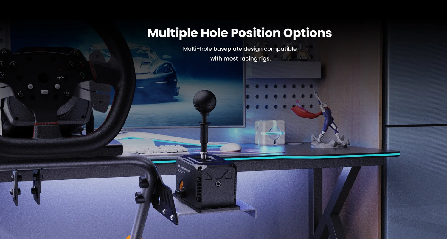 PXN SF SH Sim Sequential Shifter Supporting Multiple Hole Position Options