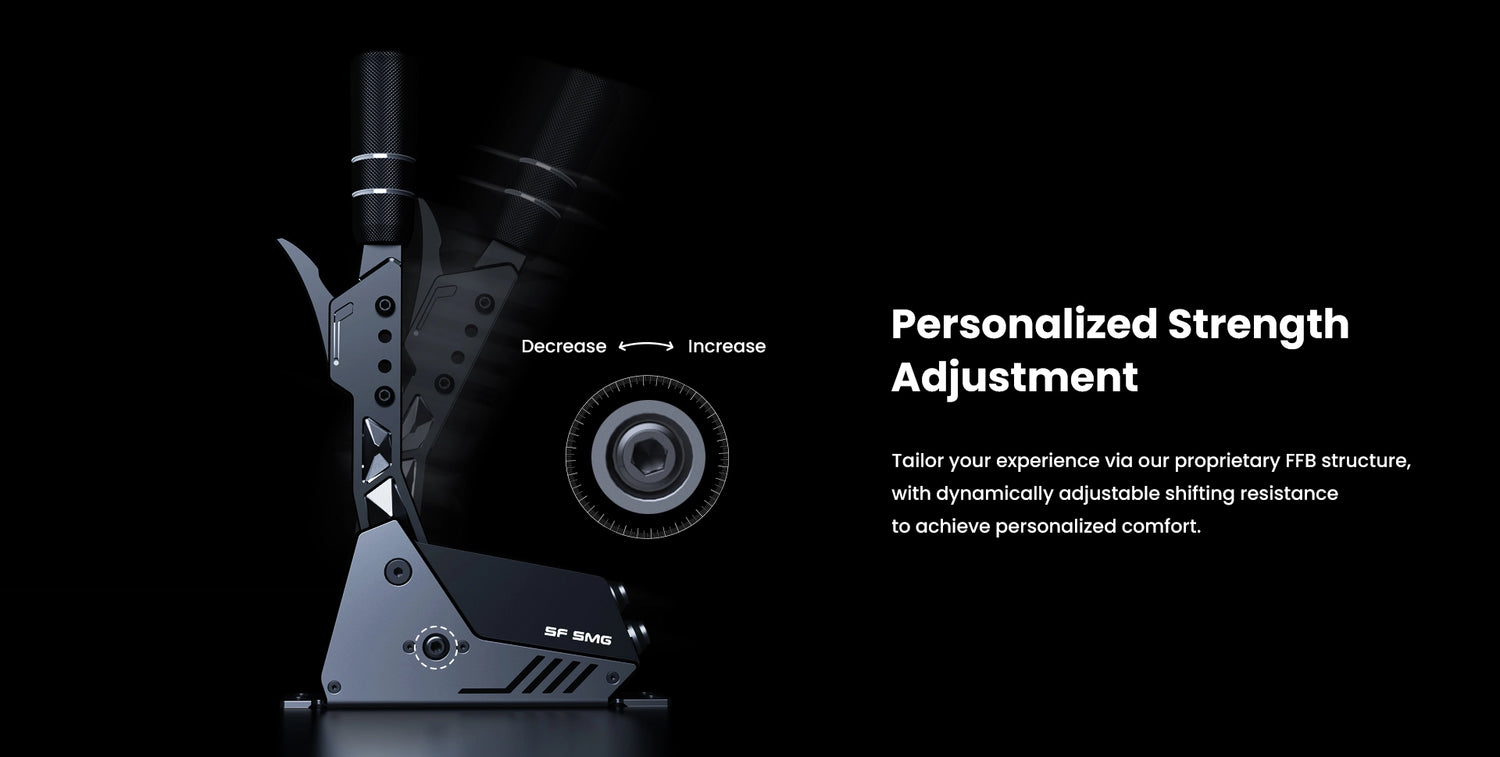PXN SF SMG PC Shifter Supporting Personalized Strength Adjustment