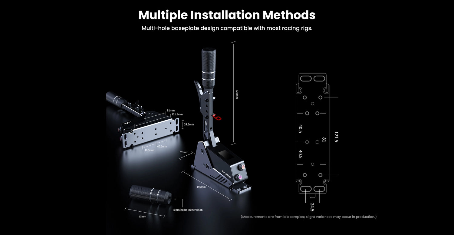 PXN SF SMG PC Shifter USB Supporting Multiple Installation Methods