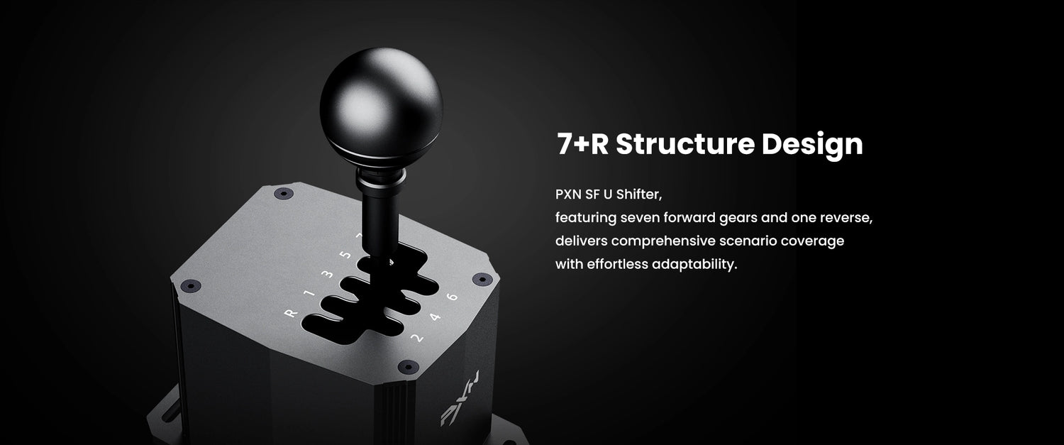 PXN SF U H Shifter Featuring Seven Forward Gears and One Reverse