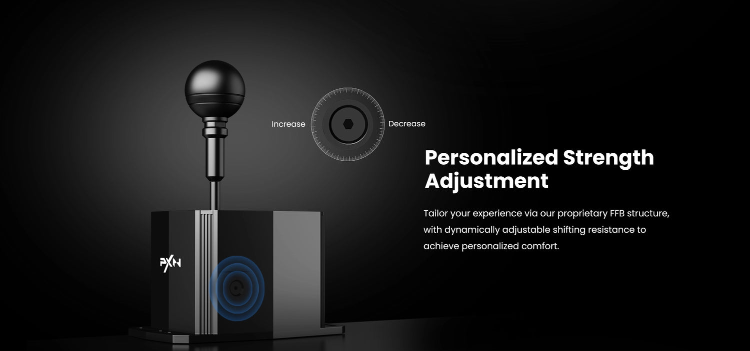 PXN SF U H Shifter USB Supporting Personalized Strength Adjustment