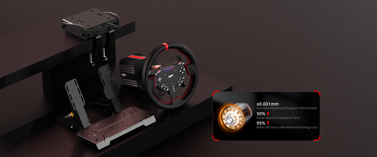 VD6 Sim Racing Wheel Bundle<br>Enhanced Level